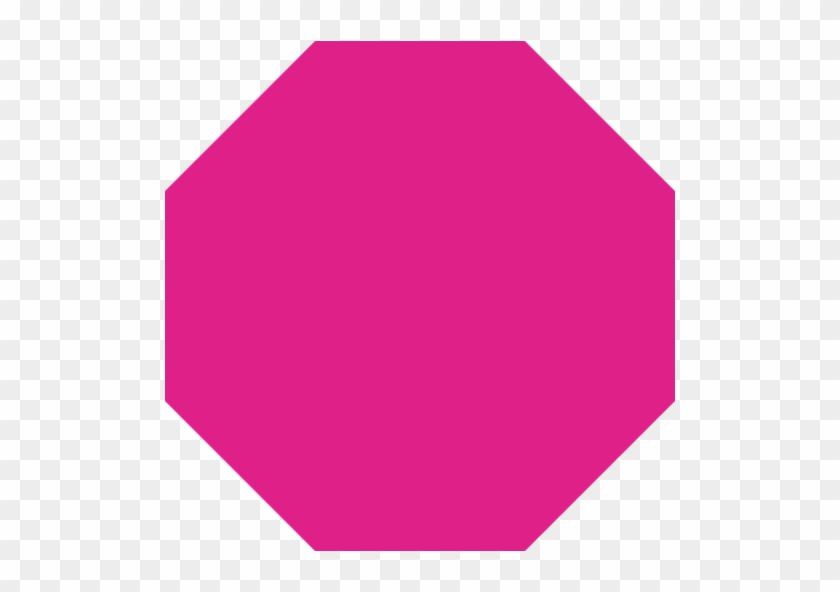 Hexagon Clipart Octogon - Octagon Shape #1364807