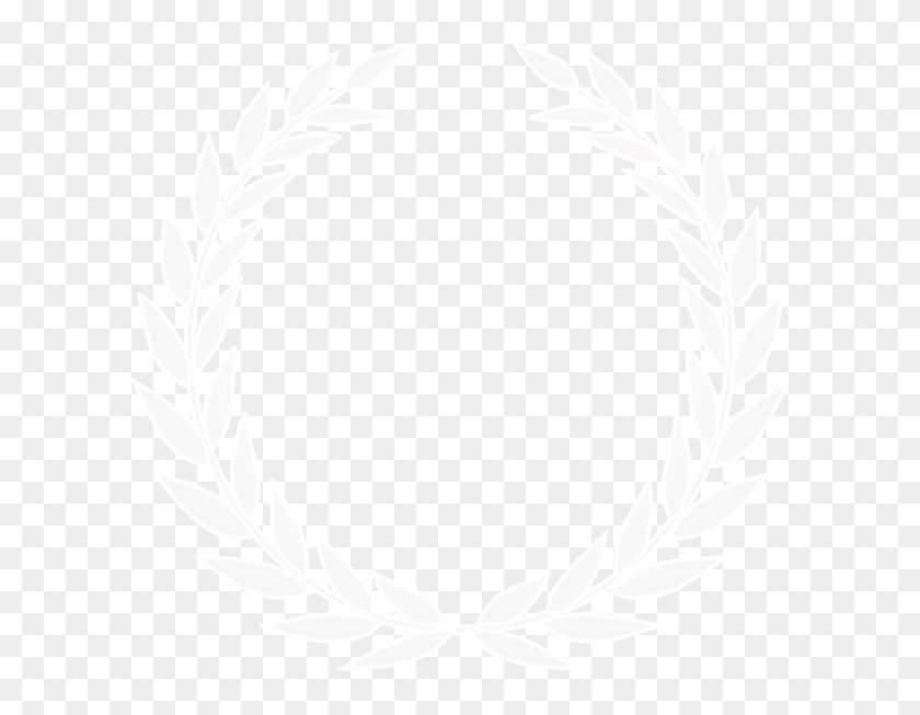 White Laurel Wreath Png #1364812