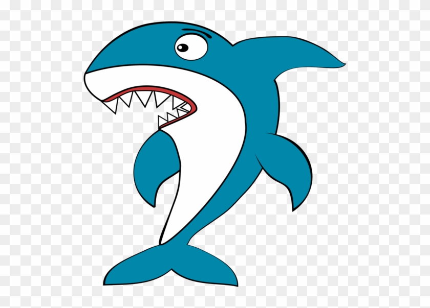 Shark Finning Great White Shark Shark Fin Soup Drawing - Cartoon Shark #1364899