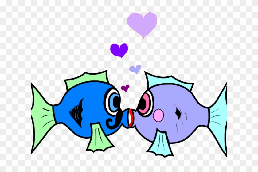 Cartoons Of Kissing Fish #1365002