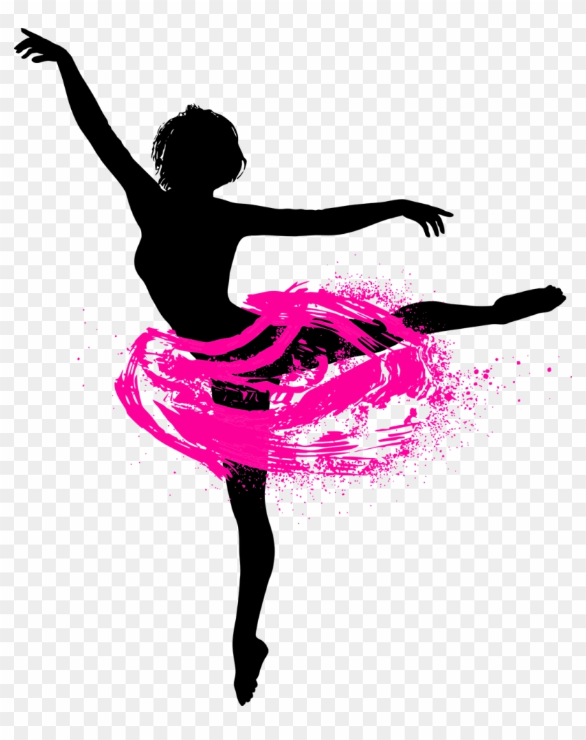 Tutu Dance Dancer - Jazz Silueta De Bailarina #1365005