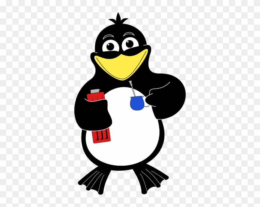 Penguin Tux Linux - Gambar Kartun Hewan Keren #1365364