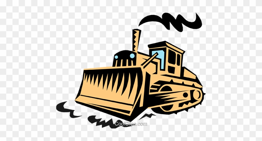 Heavy Royalty Free Vector Clip Art Illustration - Baumaschinen Clipart #1365512