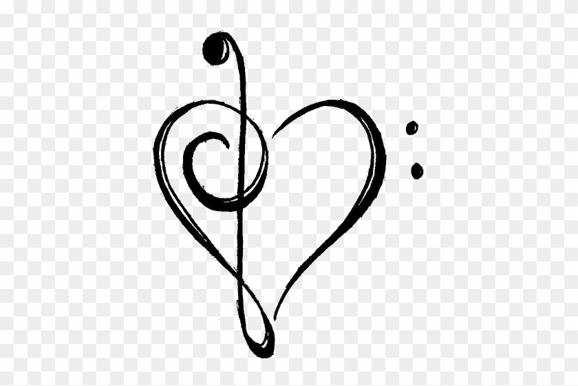 Transparent Hymn Via Shared - Music Heart Transparent Background #1365574
