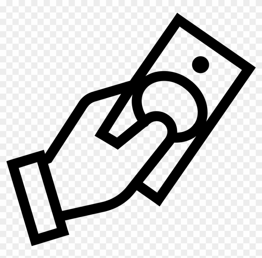 Clip Art Free Library Drawing At Getdrawings Com Free - Money In Hand Icon #1365781