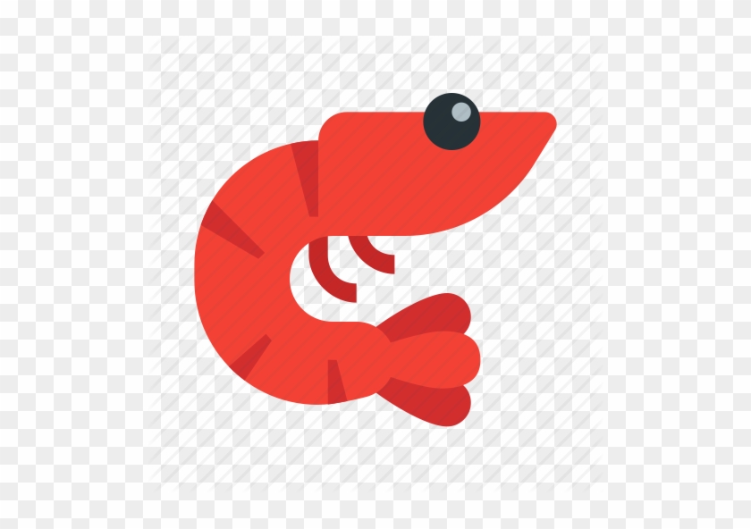 Download Seafood Clipart Sushi Japanese Cuisine Seafood - Shrimp Icon Transparent #1365926