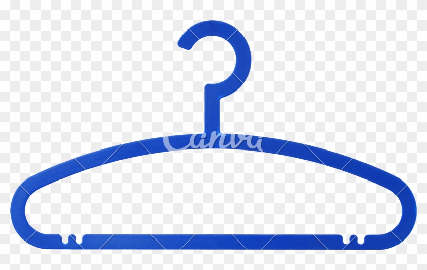 Plastic Hanger On White - Plastic Hanger On White #1365941