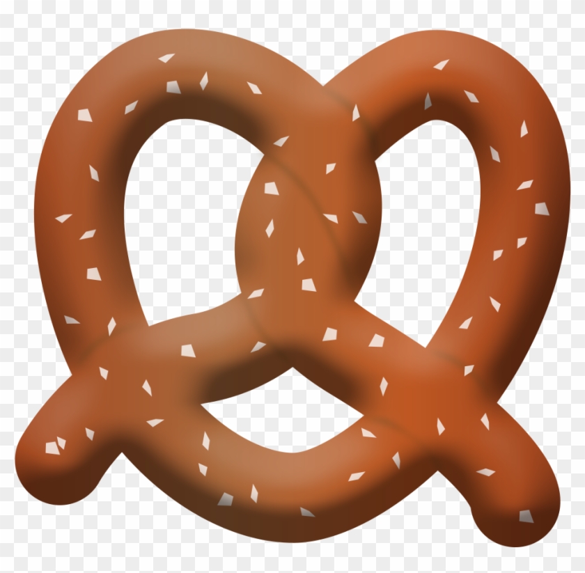 This Is A Sticker Of A Pretzel - Pretzel #1366217