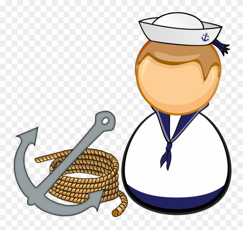 Sailor Seamanship Drawing - Sailor Clipart #1367096