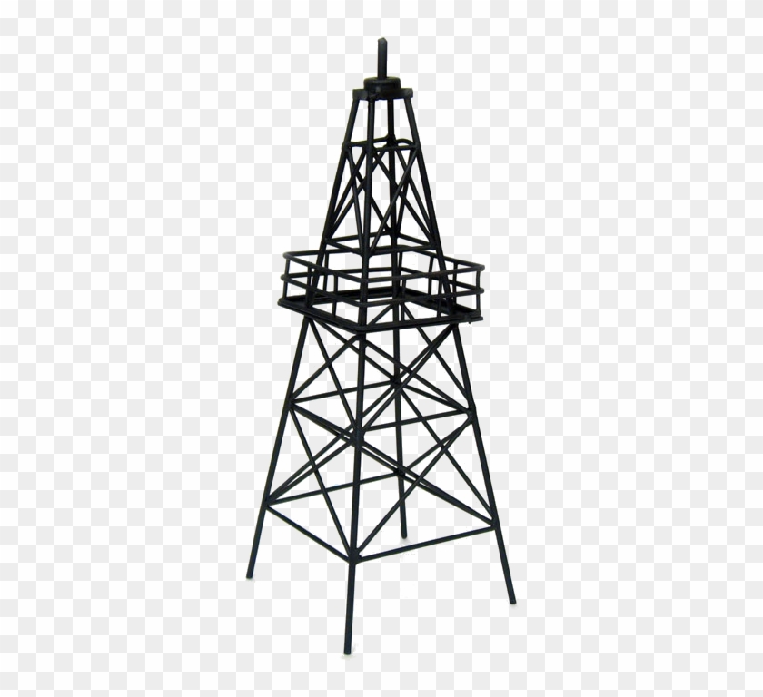 Derrick Drawing At Getdrawings Com Free For - 13.5" Metal Oil Derrick Tower Centerpiece #1367157