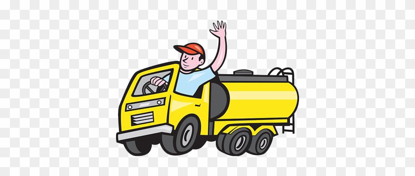 Uncle Gaga And The Street Gang Story - Truck Driver Cartoon #1367169