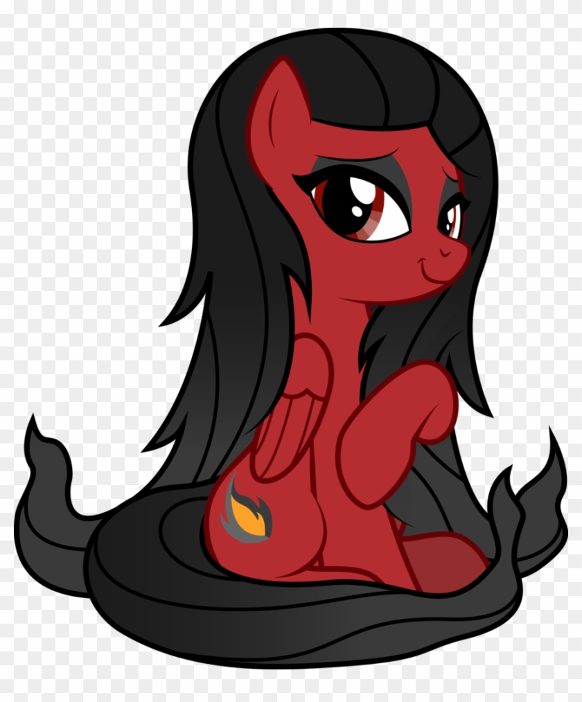 Lightning Stripe, Black Mane, Cutie Mark, Derpibooru - Cartoon #1367721