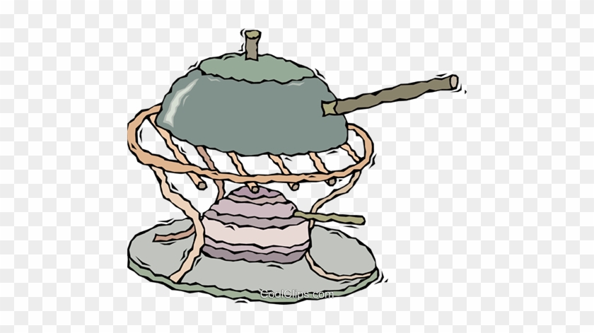 Wok Royalty Free Vector Clip Art Illustration - Wok Royalty Free Vector Clip Art Illustration #1368078