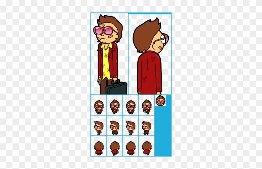 About 3600 Free Commercial & Noncommercial Clipart - Pocket Mortys Dangerous Morty #1368150