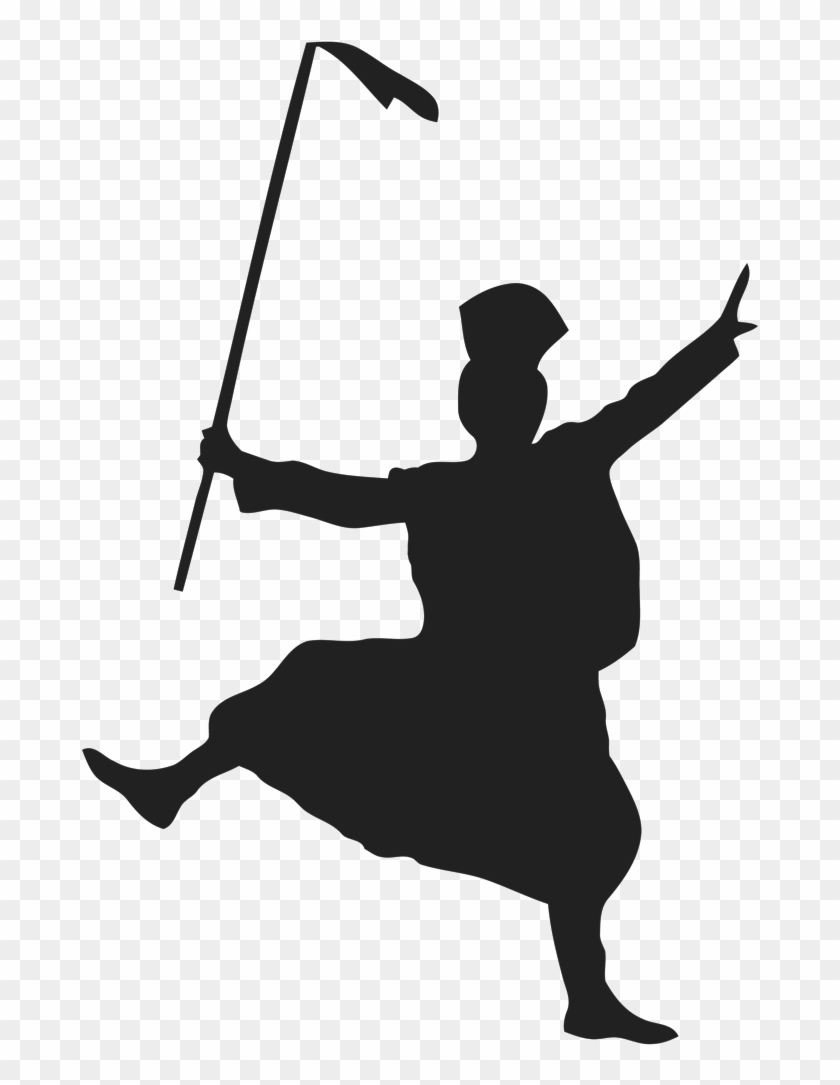 Malwai Giddha Boliyan - Bhangra Clipart Black And White #1368173