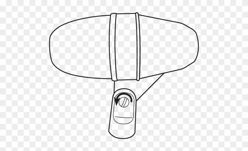 To Adjust The Tension On The Lever, Pull It Open And - Sketch #1368577