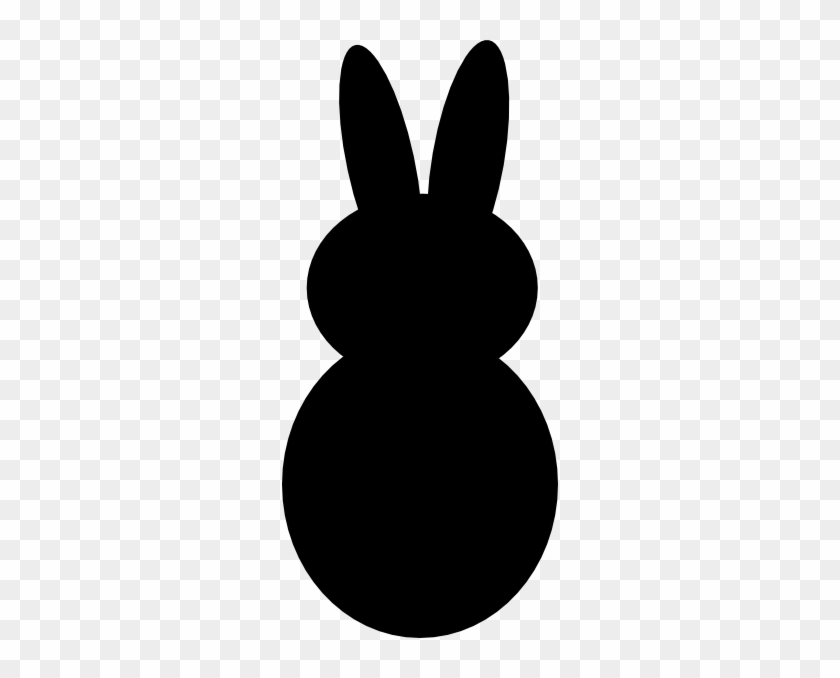 Clipart Black And White Chick Svg Peeps - Clip Art #1368679