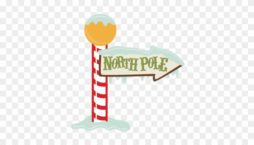A Christmas Carol Logo Transparent Png Stickpng - North Pole Sign Clipart #1368787