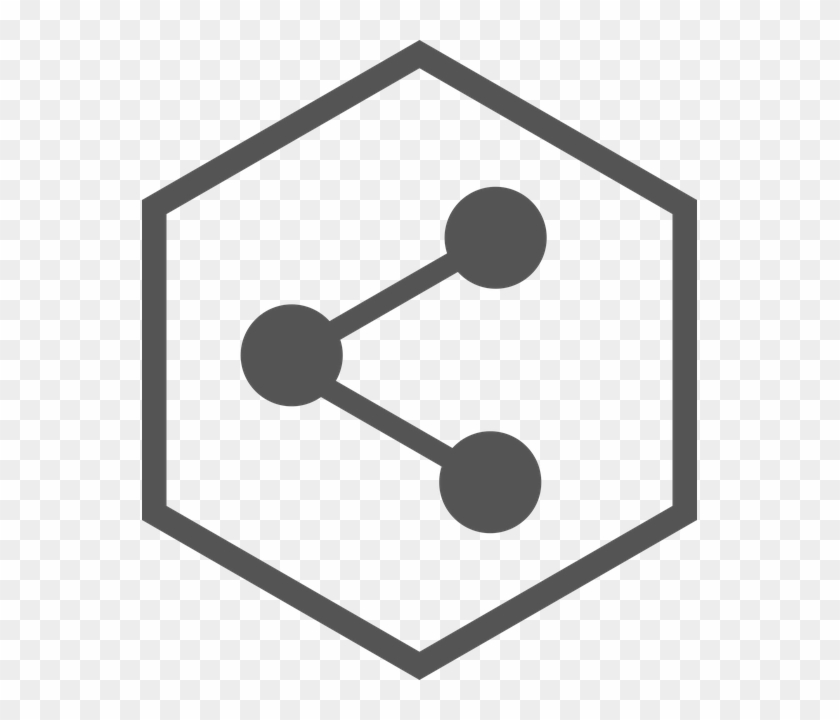 Social Media Share Icon - Share Button Png White #1370050
