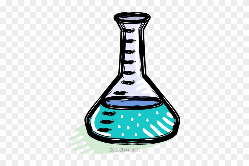 Beaker Royalty Free Vector Clip Art Illustration - Beaker Clip Art #1370064