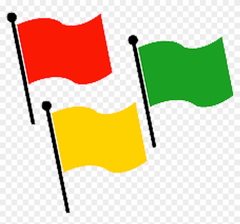 Yellow Flag Clip Art #1370203