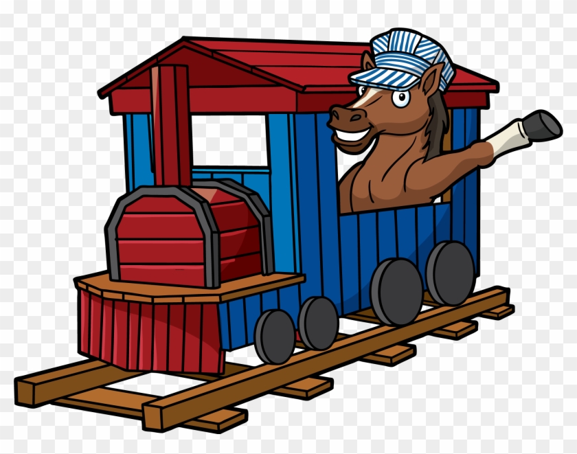 School Mascot In Train - School #1370363