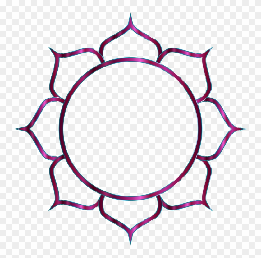 Buddhism Dharmachakra Sacred Lotus Meditation - Simbolo Religioso Flor De Loto #1370442