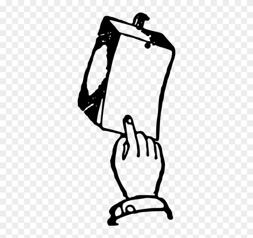 Index Finger Hand Drawing Pinch - Hand #1370782