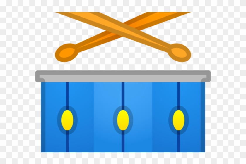 Drum Sticks Clipart Short Object - Emoji De Bateria Instrumento #1371033