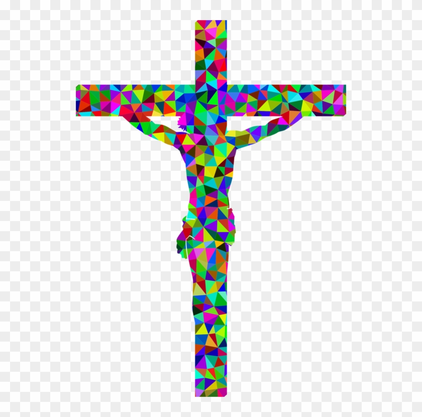 Christian Cross Crucifix Christianity Altar - Crucifix Mosaic #1371345