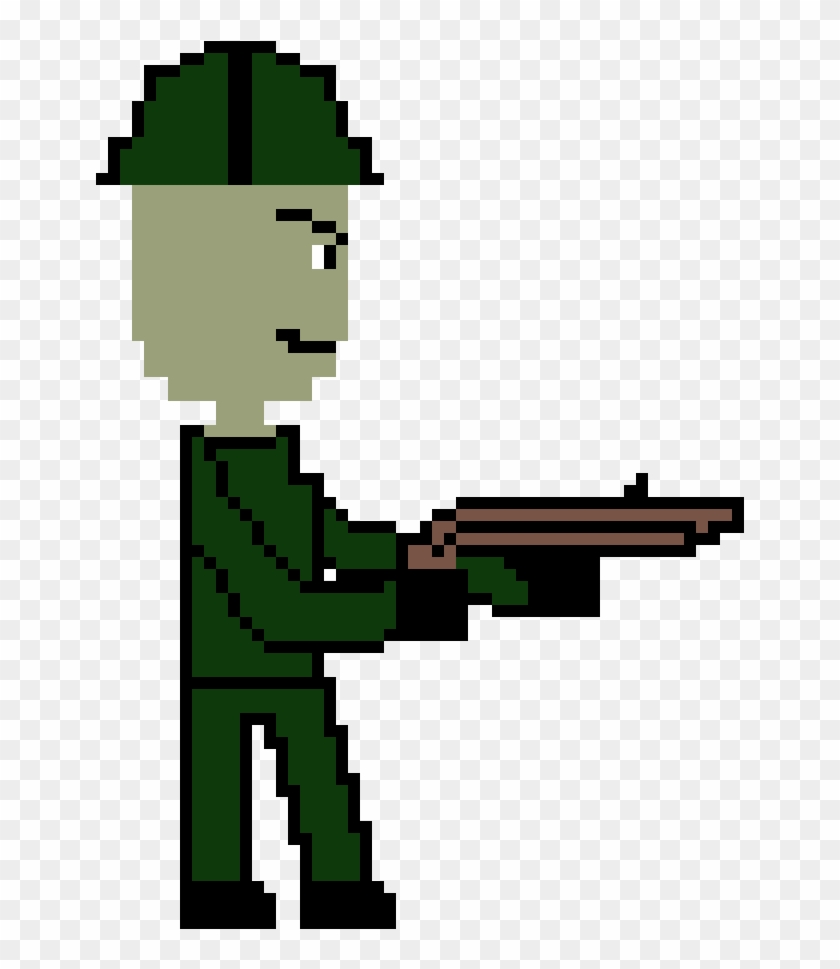 Army Man - Cartoon #1371470