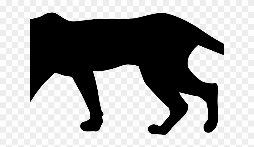 Shadow Clipart Leopard - Clip Art #1371549