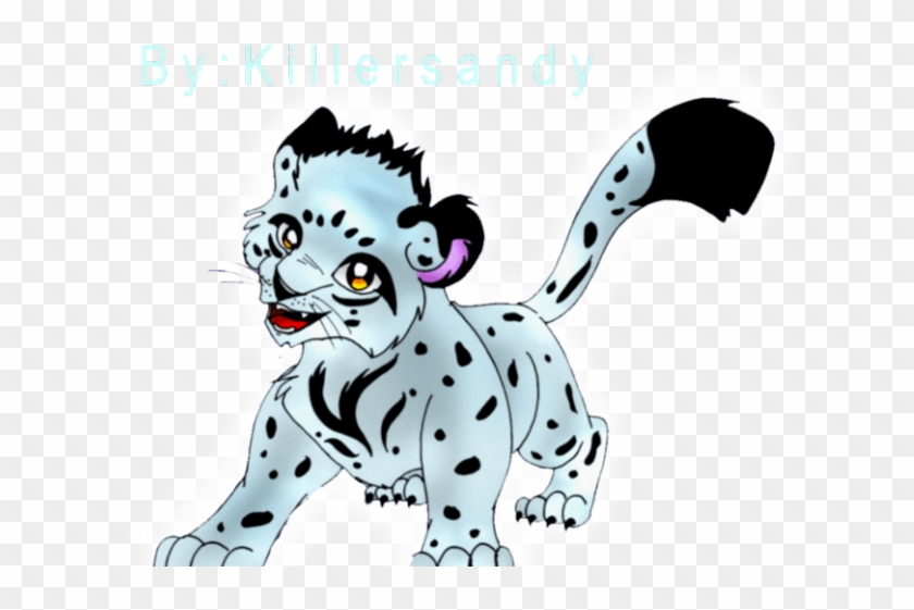 Clouded Leopard Clipart Cartoon - Drawing #1371570