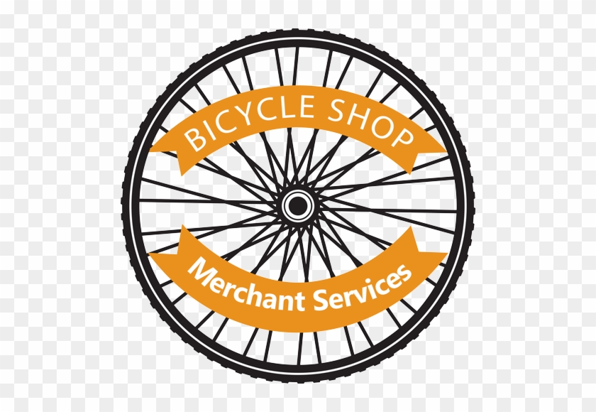 Merchant Services - Bike Wheel Vector Free #1371945