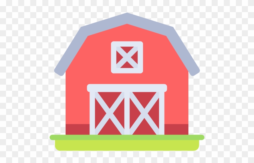 Vector Library Library Barn Icon Png Svg - Farm Clip Art #1372726