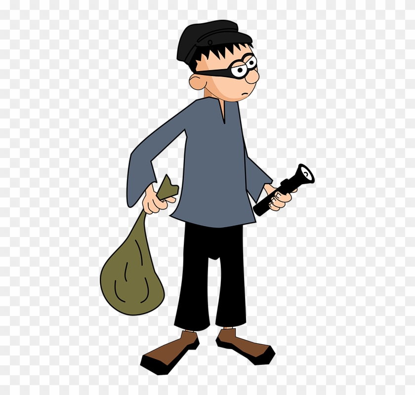 Clipart Royalty Free Burglar Clipart Theft - Thief Png #1373413