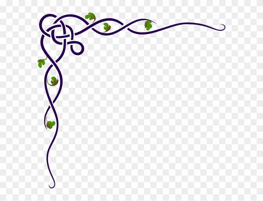 Clip Art At Clker Com Vector Online - Corner Border Design Green #1373709