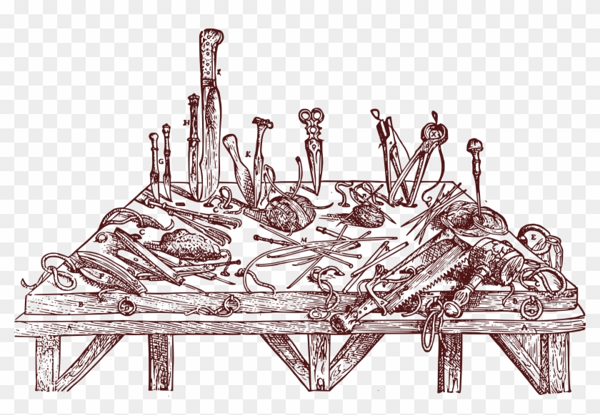 All Photo Png Clipart - 16th Century Surgical Instruments From De Humani Corporis #1373818
