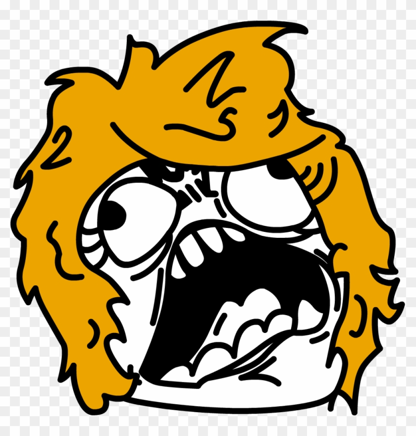 Screaming - Angry Girl Face Meme #1373878