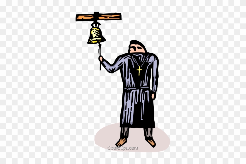 Priest Royalty Free Vector Clip Art Illustration - Clip Art #1374005
