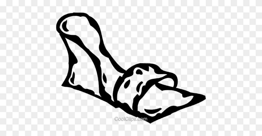 Sandal Royalty Free Vector Clip Art Illustration - Sandal Royalty Free Vector Clip Art Illustration #1374842