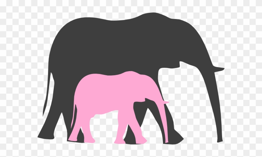 Elephants Clip Art At Clkercom Vector Online Royalty - Blue Elephant Clip Art #1374850
