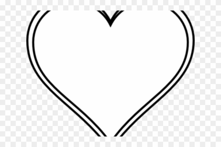 Curly Clipart Heart Outline - Heart #1375116