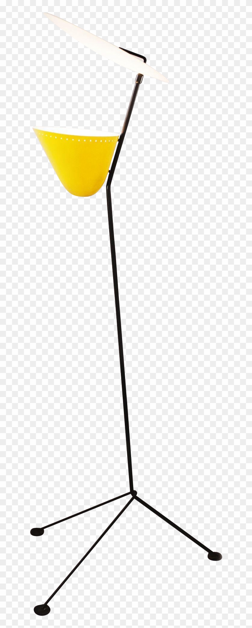 M#century Modern Floor Lamp With Tripod Base And Up - Modernism #1375428