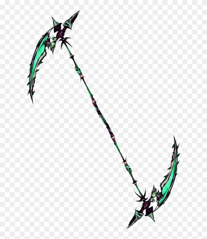 Drawn Scythe Double - Double Sided Scythe #1375586