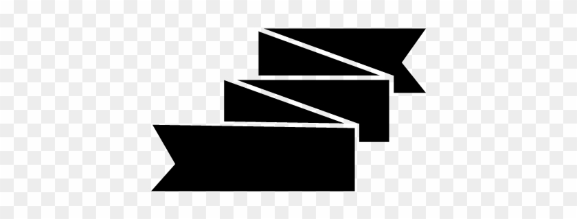 Ribbon Zig Zag Vector - Zig Zag Shapes Png #1375940