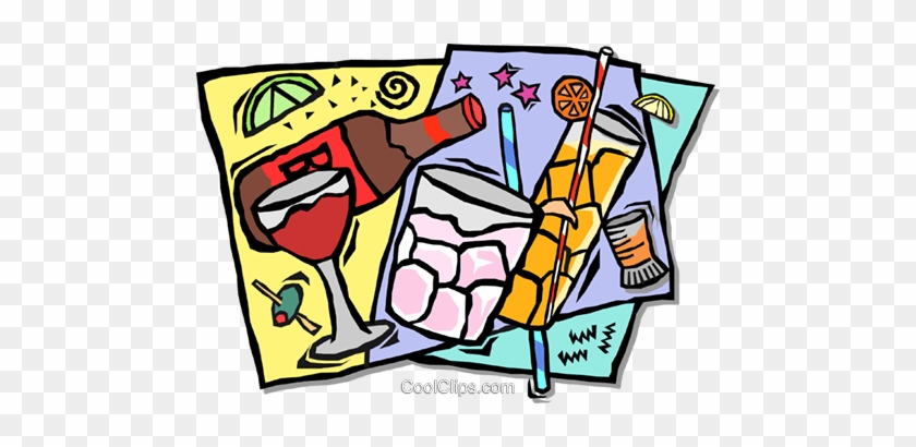 Refreshments Royalty Free Vector Clip Art Illustration - Refreshments Royalty Free Vector Clip Art Illustration #1376181