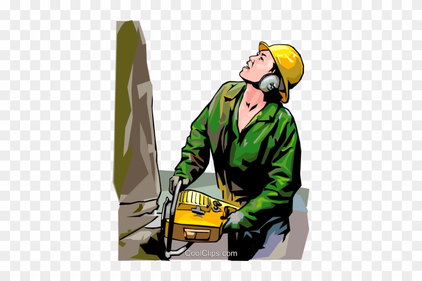 Logger Royalty Free Vector Clip Art Illustration - Illustration #1376192