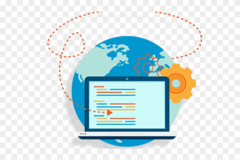 Software Development Clipart Infrastructure Development - Web Portal #1376442