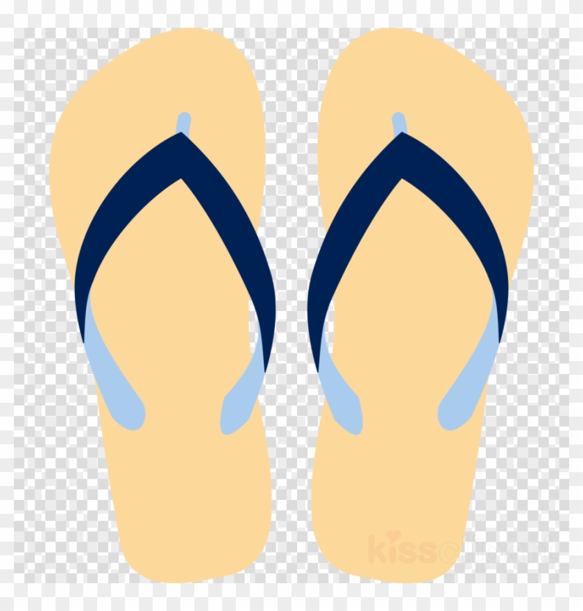 Download Flip Flops Vector Png Clipart Flip-flops Clip - Png Stiker Emoji Iphone #1377100